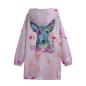 Preview: Leichte Regenjacke Princessa - Popart Hundemotiv, 100 % Polyester, Unisex, Mischling, Mix, Windhund, Podenco